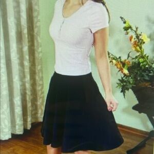 Elegant Black Women's Skirt